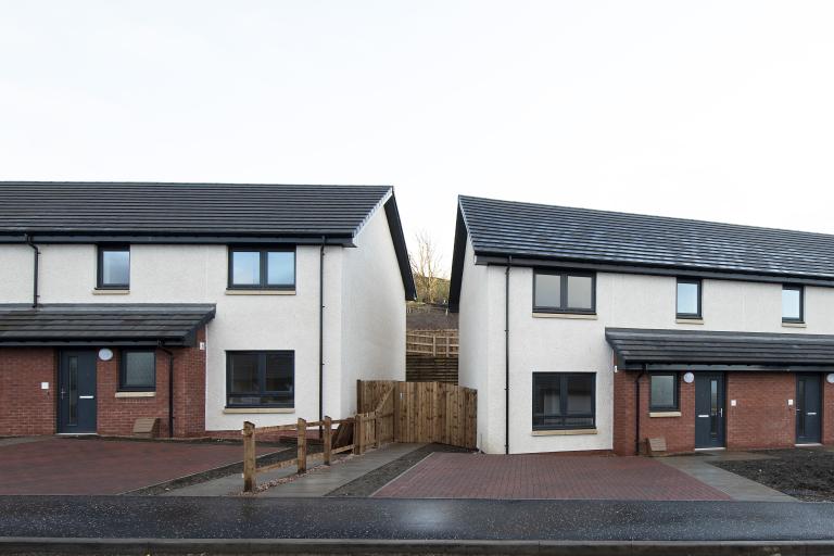 Banklands affordable housing, Newburgh